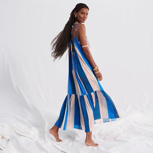 LEMLEM X H&M Striped Maxi Dress size medium - Picture 16 of 16